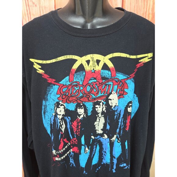 Aerosmith Rocks Tour Long Sleeve T-Shirt 2XL Cotton/Polyester Blend‎ - Picture 3 of 6